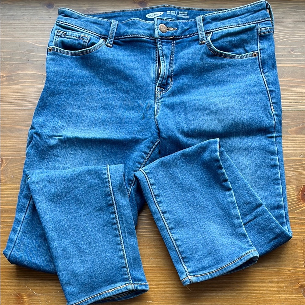 Women’s Old Navy Rockstar Jeans, built-in warm